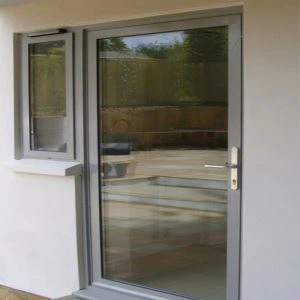 Αλουμινίου μονής γαλλικής πόρτας