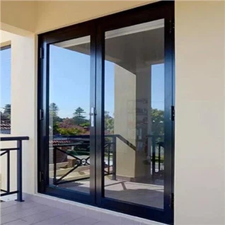 Μπροστινές πόρτες εισόδου αλουμινίου