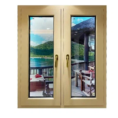 Έγχρωμα παράθυρα αλουμινίου